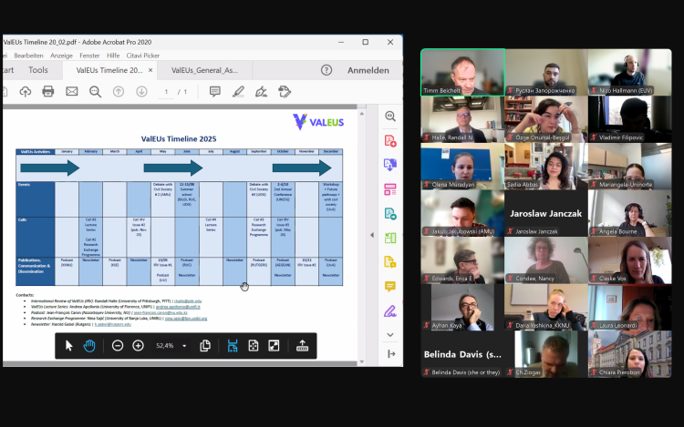 Генеральна асамблея консорціуму проєкту ValEUs