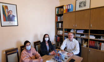 Науковий візит до Литви проф.В. Сичової та проф. Л.Хижняк